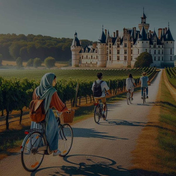Comment explorer les châteaux de la Vallée de la Loire à vélo?